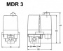 Реле давления Condor MDR 3/11 R3/6,3 GDA AAAA 090A110 CHI HXX